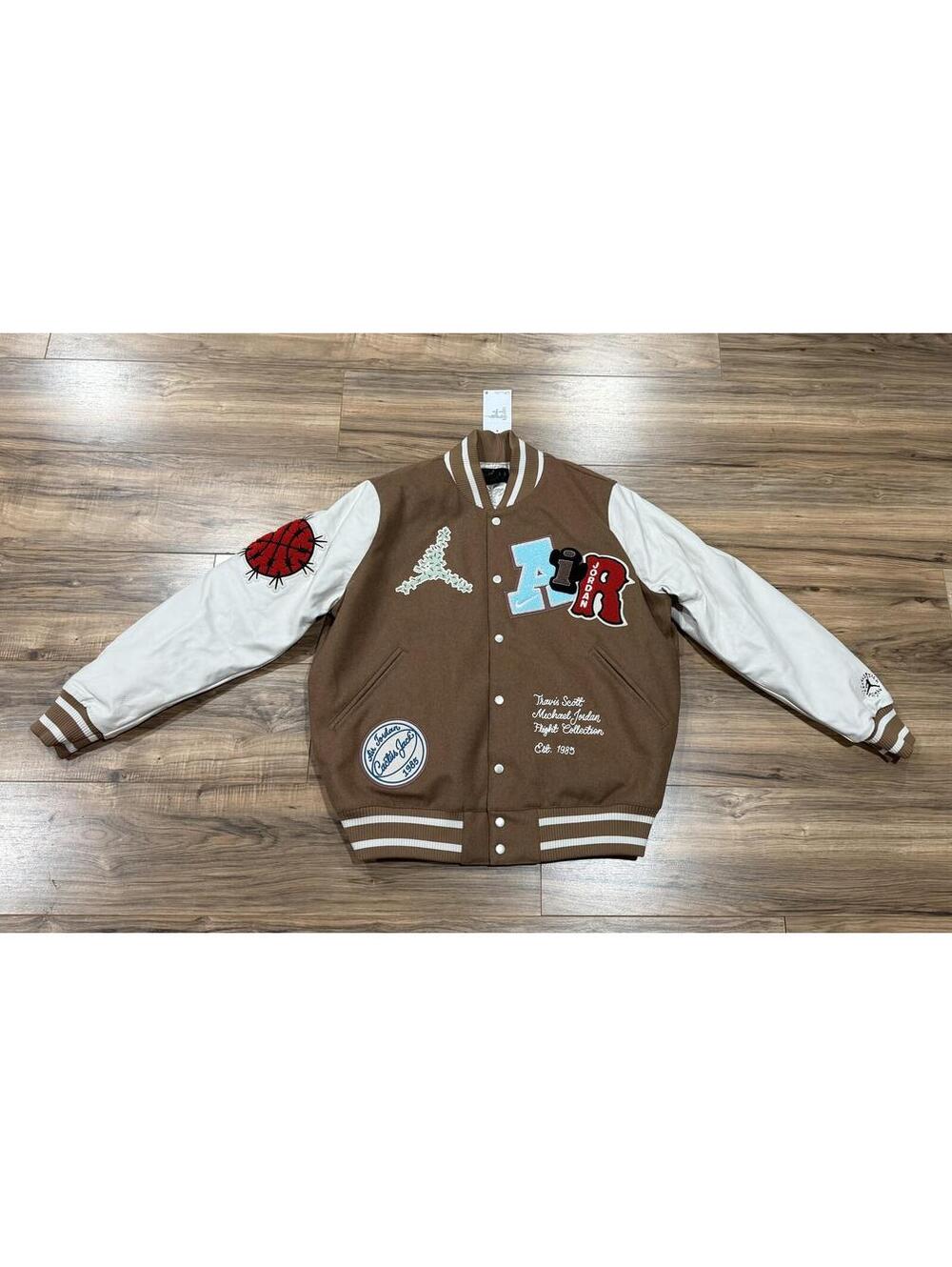 Jordan x Travis Scott Flight Limited Edition Men's Varsity Jacket $750